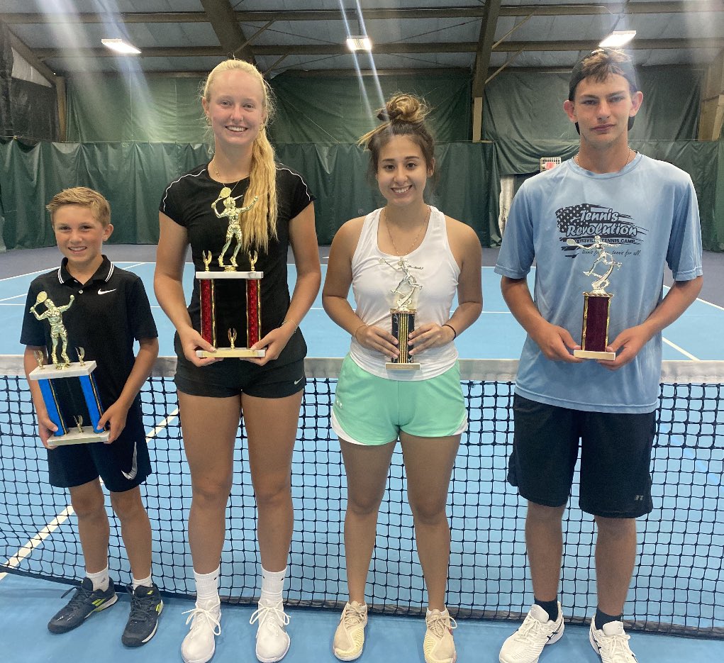 Hits_For_Hope's tweet photo. 2023 Conrad Weiser HITS FOR HOPE Tennis Tournament Mixed 18s Doubles 
Champions: E.  Perkins/ A. Kirchner 
Finalists: H. Guerrero / Z. Schrader @SpotlightBerks @USTAMS_Tennis @Weiser10is https://t.co/gx0diiYbFB