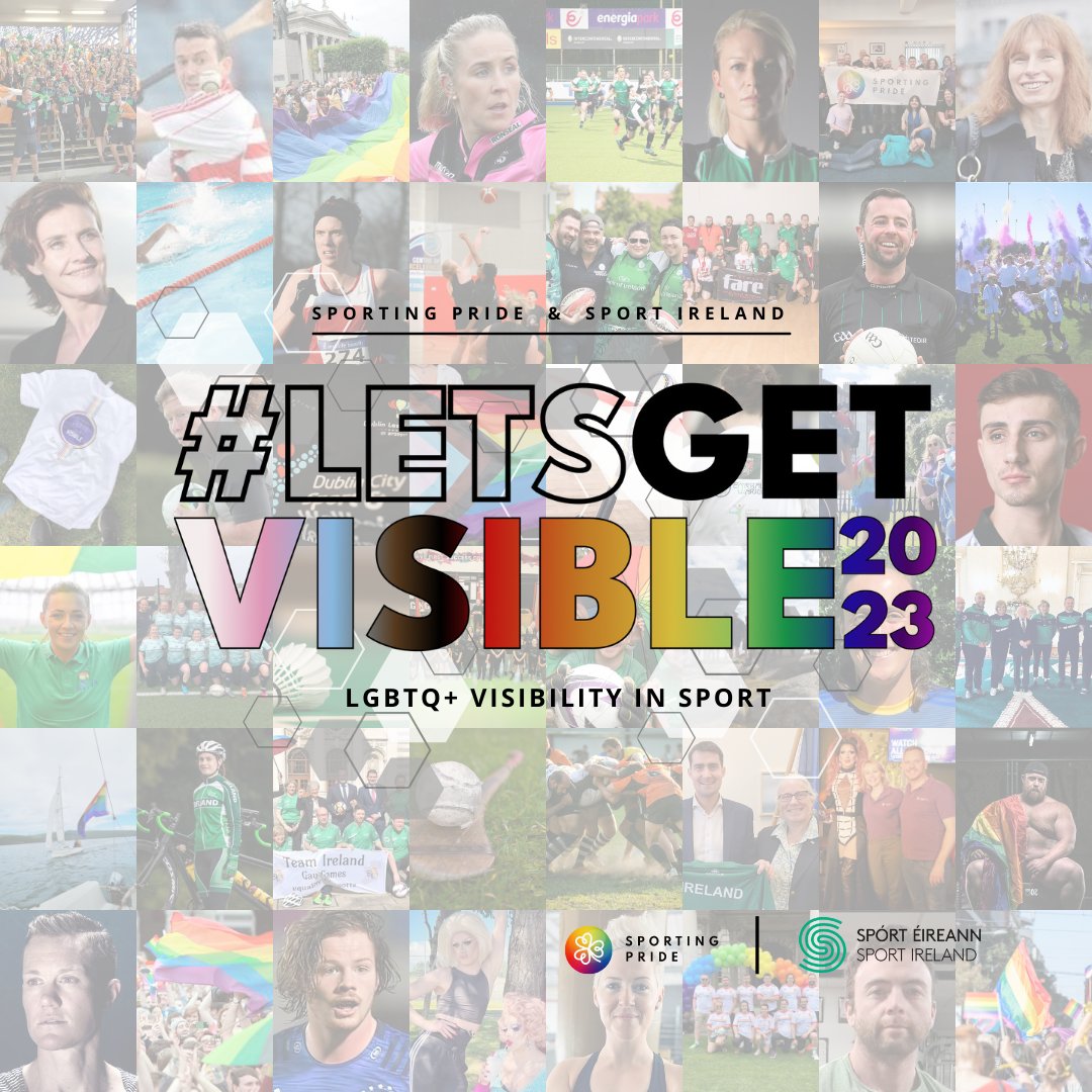 Representation matters. Support matters.  Tipperary Sports Partnership are proud to join with Sport Ireland  and Sporting Pride Ireland during Pride month.

#BeactiveTipperary #LetsGetVisible