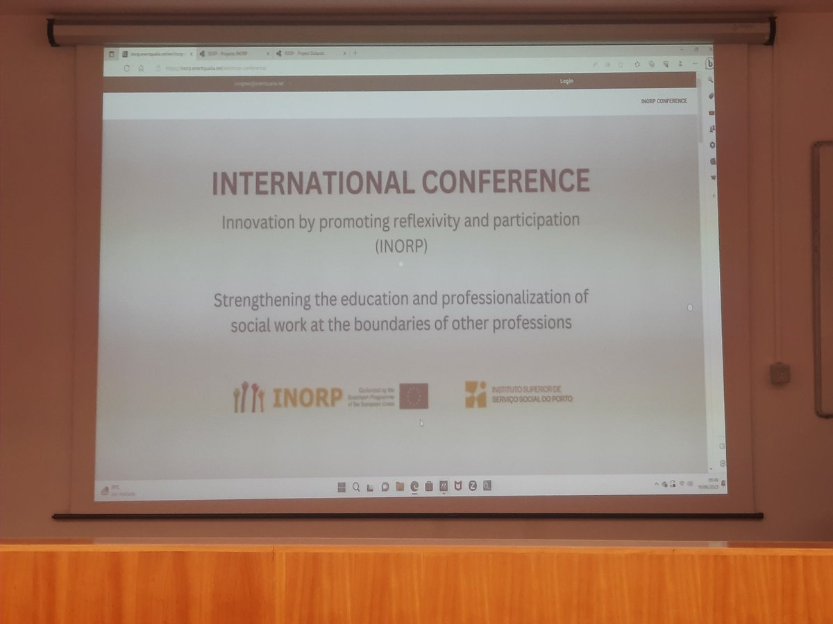INORP ERASMUS+ Social Work Project tweet media