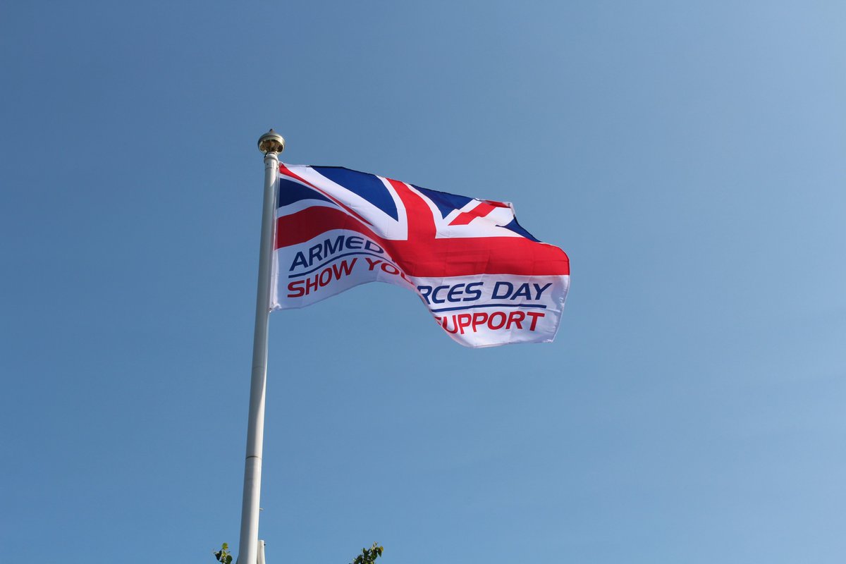 This morning we begun our celebrations of Armed Forces Week by raising our flag!  As part of the week, our next Veterans Coffee Morning is being held on 21/06 11am-2pm at the Louise Hamilton Centre, and anyone who has served is invited along. #NHSVeteranAware