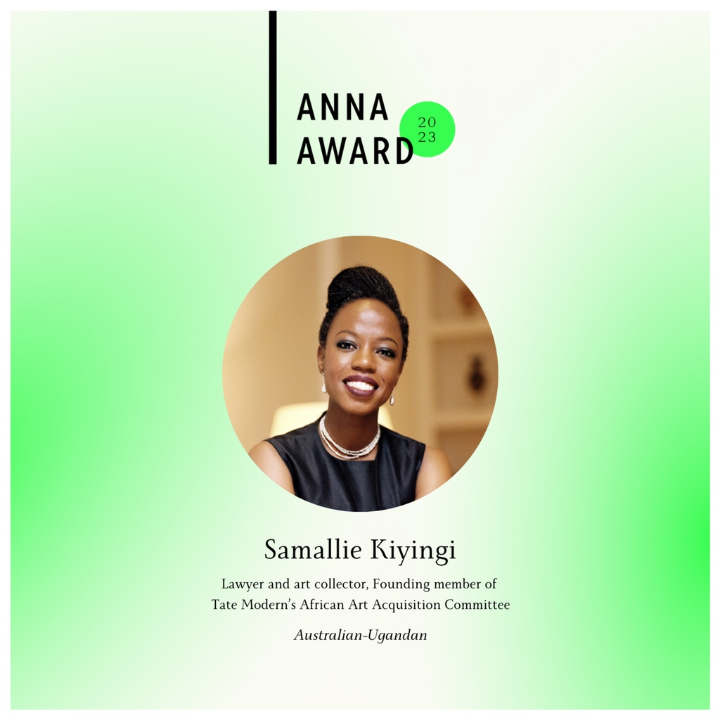 "It is sometimes easy to forget that women artists are still underrepresented and under-recognised within the art world. The ANNA Award is a beautiful gesture that seeks to address this." — Samallie Kiyingi

bit.ly/3m1M1h1
⁠
#LatitudesOnline #ANNAAward <a href="/SamallieKiyingi/">Samallie Kiyingi</a>