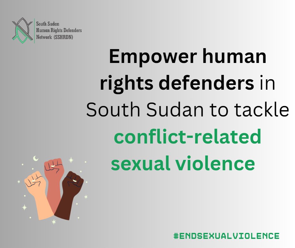 Bridging the gender digital divide is not just about connectivity; it's about empowering #HumanRightsDefenders in #SouthSudan to tackle #ConflictRelatedSexualViolence. 
Let's provide them with the tools & the support needed to create a safer society.
#DigitalEmpowerment #EndCRSV