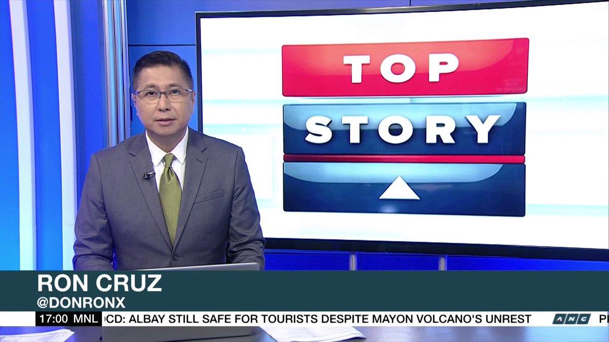 NOW on ANC: @donronX stays on top of the news on Top Story.

WATCH: facebook.com/ANCalerts/vide…