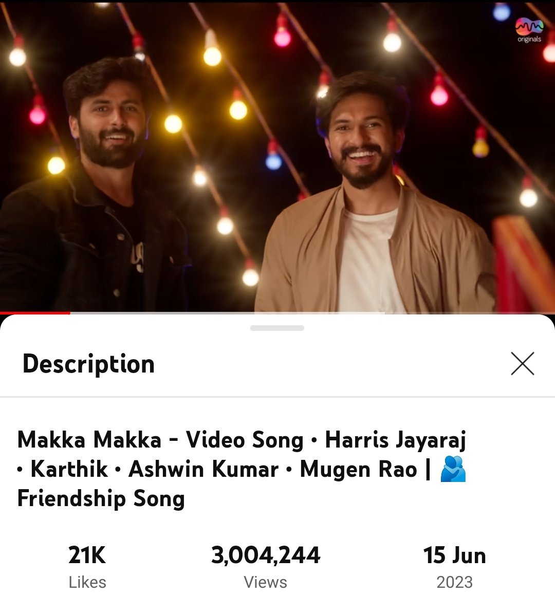 #makkamakka hits 3 million views
Congrats team ❤💃🏼🎉
#ashwinkumar
