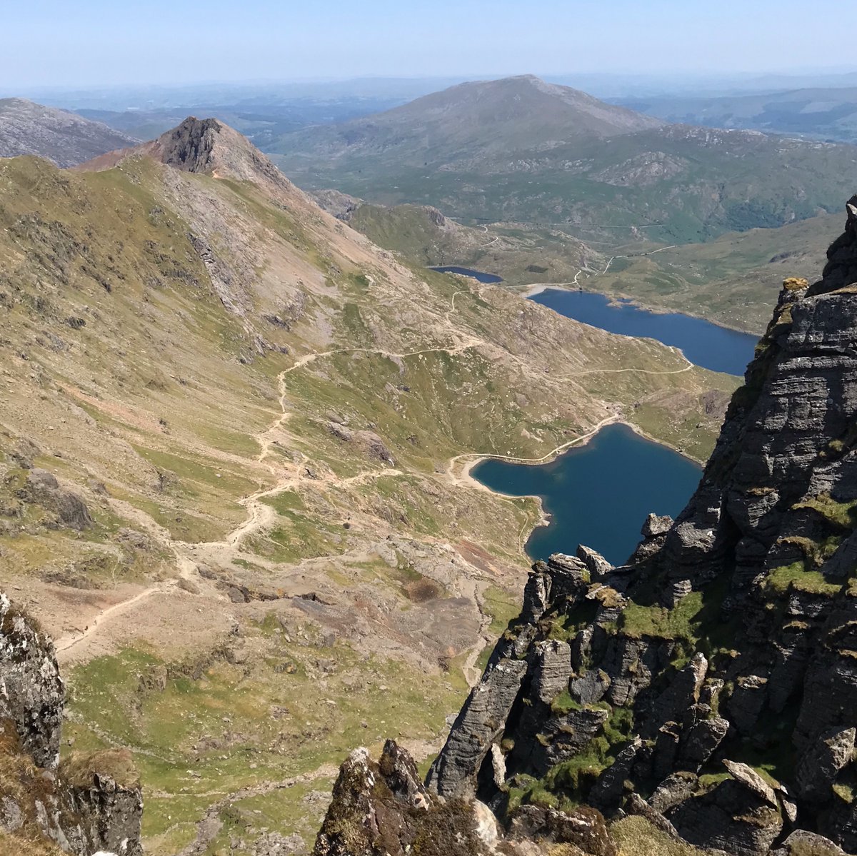 Last week climbing Yr Wyddfa/Snowdon with <a href="/solsch1560/">Solihull School</a> Shell Form (Y8) pupils. Glorious sunshine and a beautiful setting for connecting with the outdoors. #snowdonia