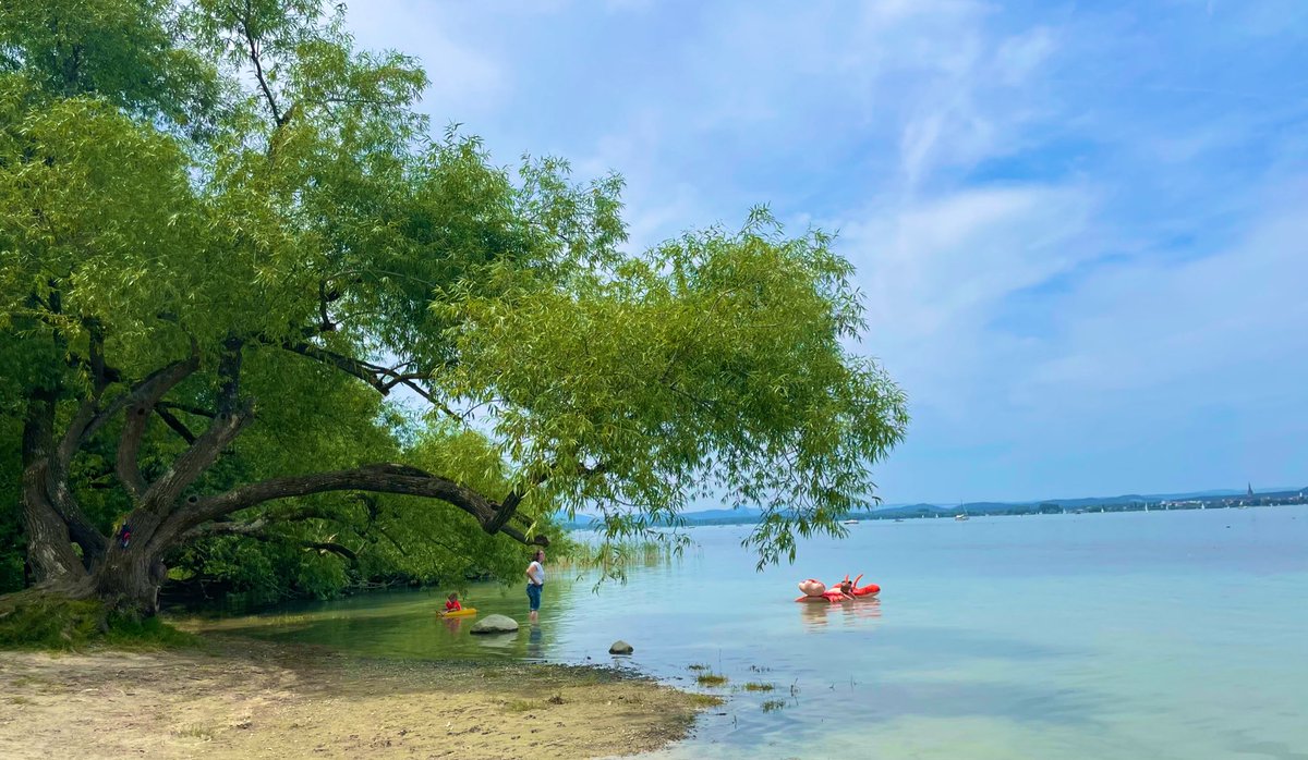 昨日はボーデン湖日和🏖🌞

いつもと違う場所に行ったんだけど、
駐車場も無料だし、人が少ない上にシャワー🚿もある穴場見つけた🥹✨

木影にシート敷いて寝っ転がってサンドイッチ食べながらノンビリ過ごすの幸せでしたっ😭❤️ https://t.co/RF4rK0tzjk