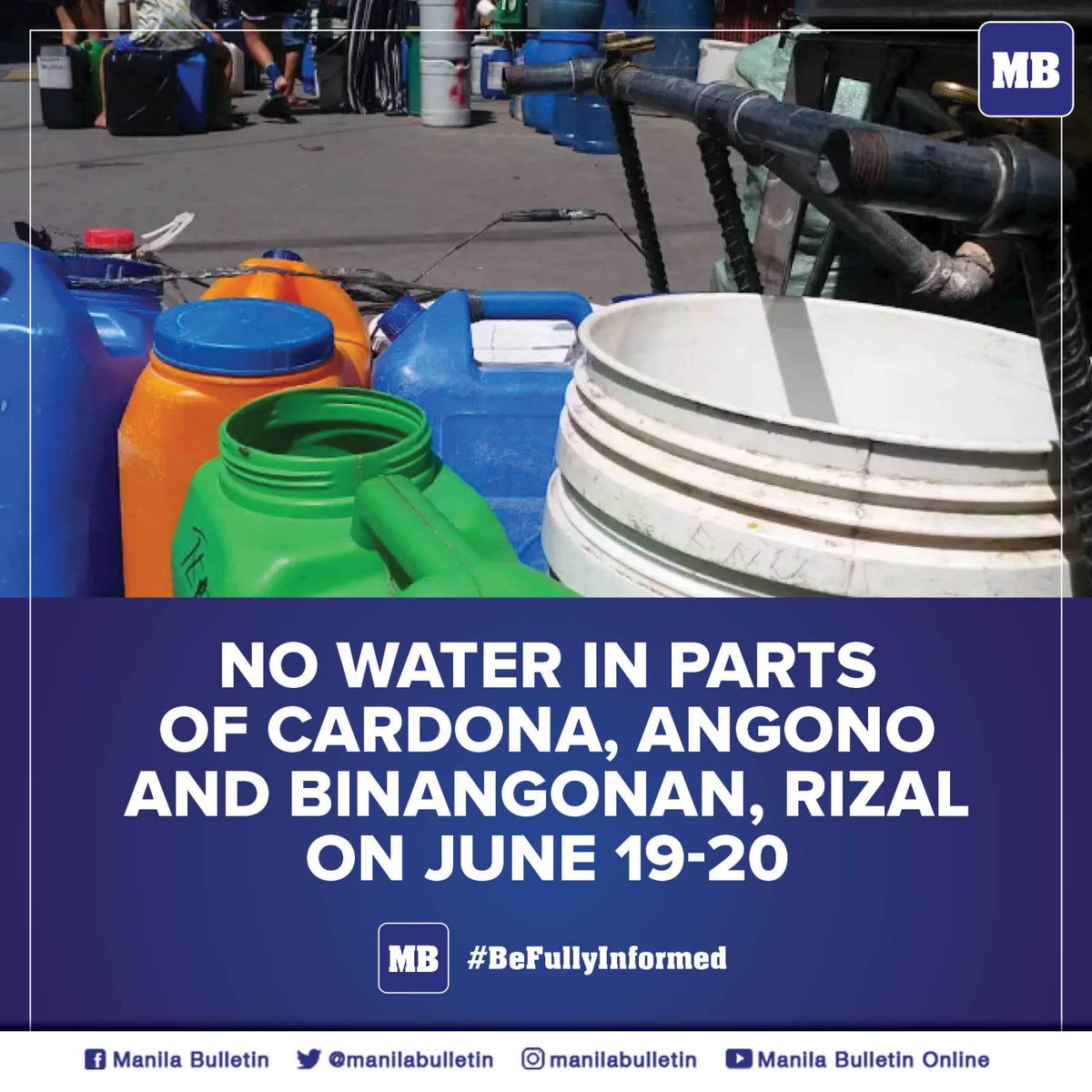 Manila Bulletin News on Twitter "Some parts of three municipalities in