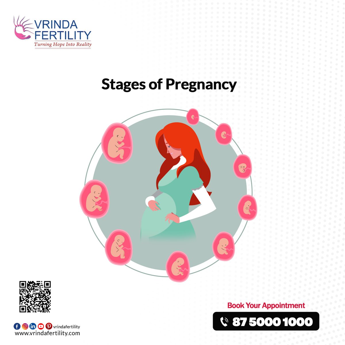 Pregnancy is the journey.
.
#VrindaFertility #PregnancyJourney #HealthyPregnancy #Pregnancystage #PregnancyProgress #pregnancy #pregnancystages #ultrasound