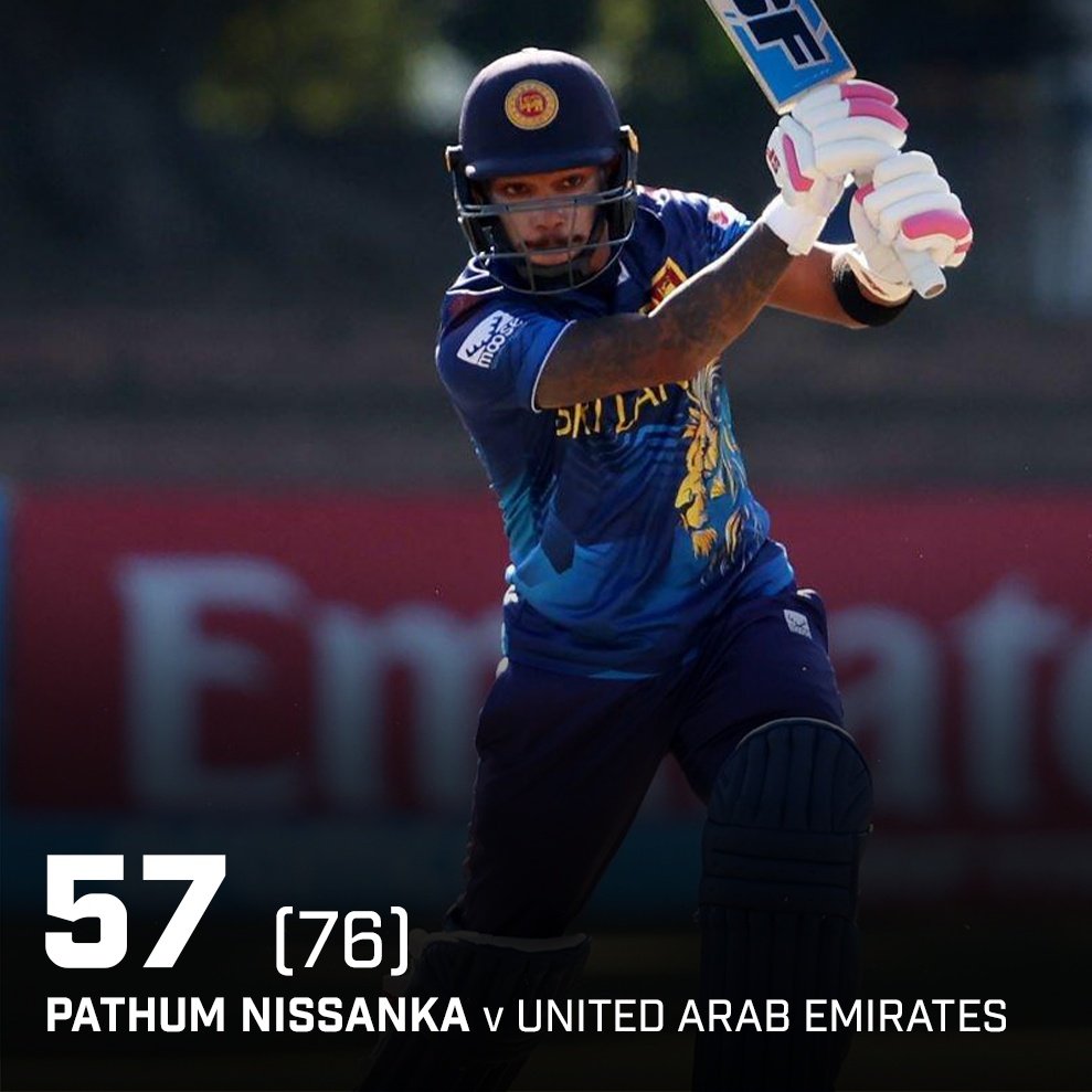 With a splendid fifty to his name, Pathum Nissanka departs as Sri Lanka loses their second wicket at 138 runs.

#PathumNissanka #WorldCup #SLvUAE
