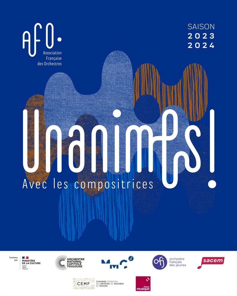 [CONCOURS - Appel à candidature] 

🏆Dans le cadre d’Unanimes ! – Avec les compositrices, l’AFO organise le premier concours européen de composition à destination des compositrices en partenariat avec @ONCT_Toulouse  

Candidatures jusqu’au 31 août 2023 : muvac.com/fr/institution…