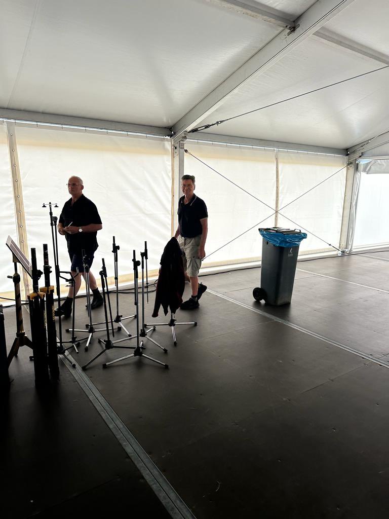 sportingrou's tweet image. De opbouw is begonnen jubileum week @vv_GAVC