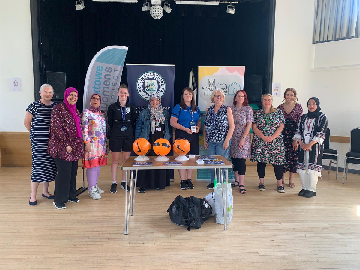 A big thank you to everyone who supported the event including our volunteers, <a href="/NottsFA/">Nottinghamshire FA ⚽️</a>, <a href="/NottsCC/">Nottinghamshire County Council</a> and Beeston Youth &amp; Community Centre, <a href="/broxtowebc/">Broxtowe Borough Council</a> and Beeston Canalside Heritage Centre.