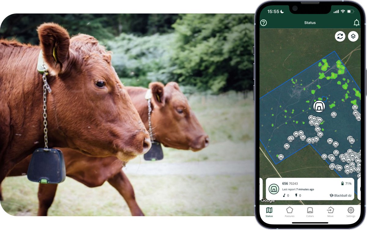Arable and livestock producers can speak to grazing experts and farmers about the opportunities available when utilising virtual fencing to manage livestock grazing across grassland &amp; arable systems at Groundswell 2023, June 28-29, on the <a href="/Nofence_AS/">Nofence</a> stand in Pasture Field PF-P3.