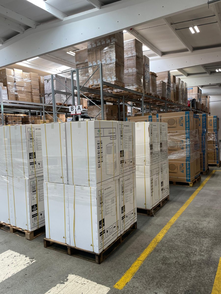 Extreme Heat!
Lorry loads are leaving our Nottingham warehouse this morning with loads more in stock.
To view our cooling range online, click here: hscgroupuk.co.uk/heating-and-co…
#toolhire #cooling #climatecontrol #coolingfans #evaporativecoolers #airconditioners #spotcoolers