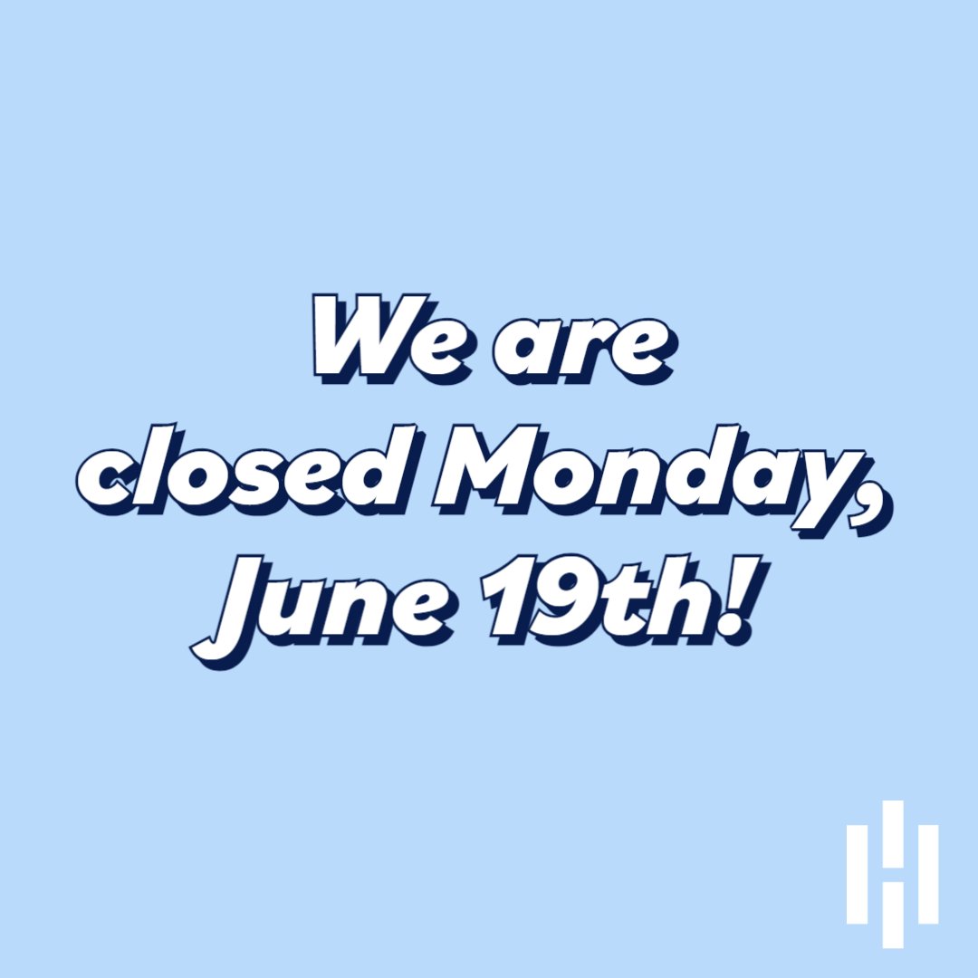 We will be closed on Monday, June 19th. Juneteenth, the day Union troops arrived in Galveston Bay, Texas in 1865, freeing over 250,000 enslaved people. Let's honor this historic day & reflect on the significance of Juneteenth as our nation's 2nd Independence Day. #Juneteenth