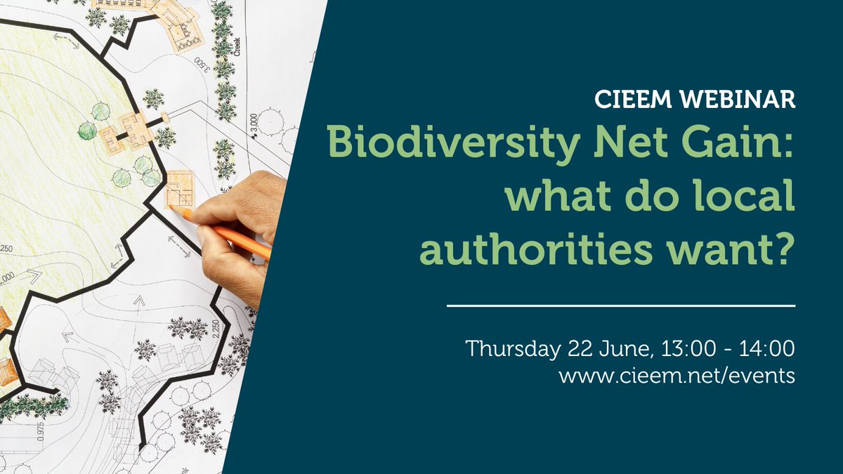 Mandatory BNG provides a level playing field with a minimum 10% increase, but there is variation between Local Planning Authorities. Join this webinar to hear results from research looking into the level of detail on BNG requirements.

Book now 👉 events.cieem.net/Events/EventPa…