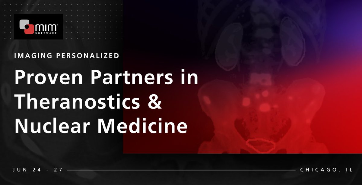 We’re thrilled to join you this weekend at #SNMMI23. Reserve a demo in booth 6019 at bit.ly/3qCMAzW . #ImagingPersonalized #NucMed #Dosimetry #NuclearMedicine #PSMA #PETCT #SNMMI2023