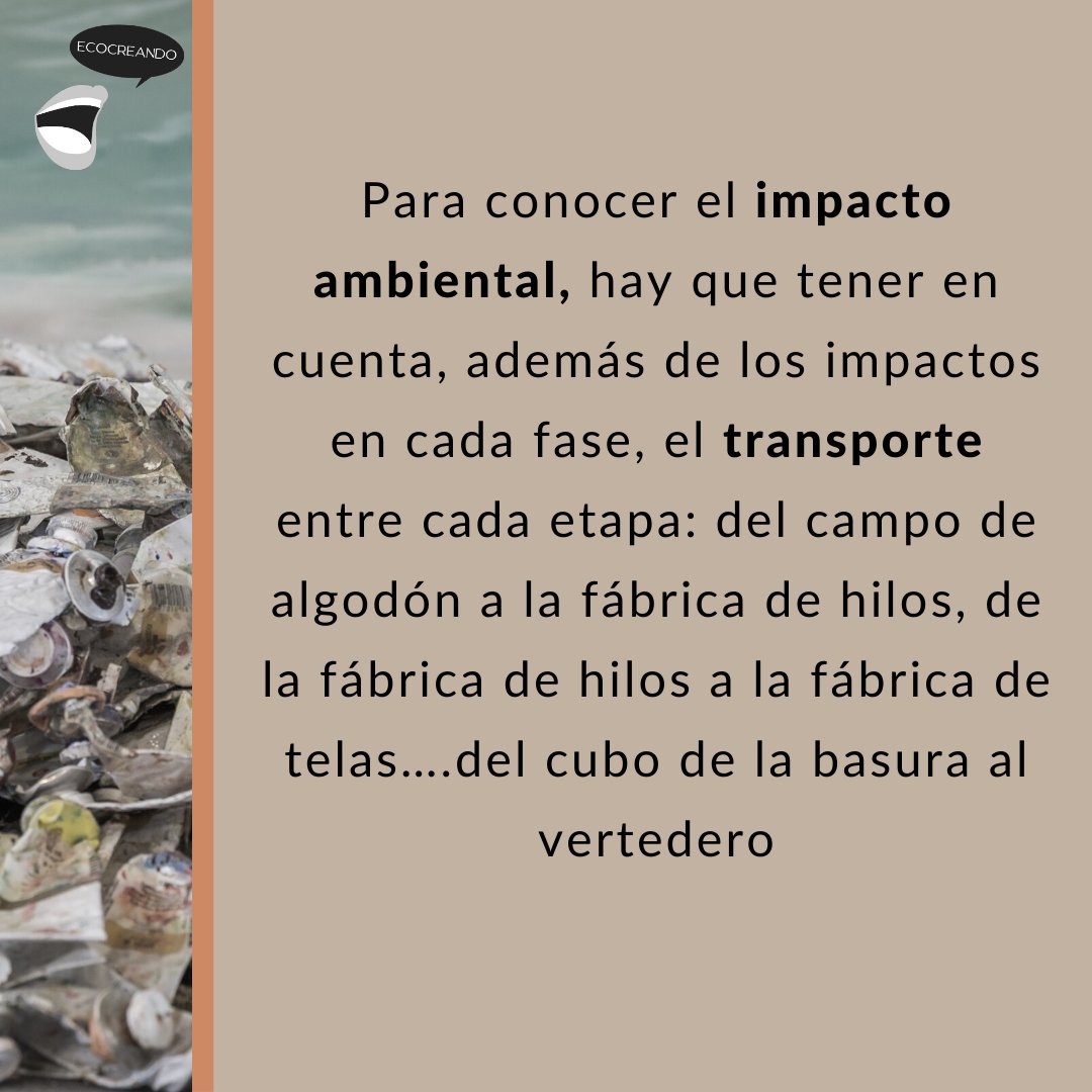 EPISODIO 13 - MODA RÁPIDA VS MODA SOSTENIBLE 👚
Para analizar los impactos del sector textil, es necesario hacerlo en todo el ciclo de vida pero... ¿cuál es?
🎧 my.mtr.cool/ahwwgibshi
#pequeñosgestosgrandescambios
#ciclodevida #basura #impacto #impactoambiental #impactosocial