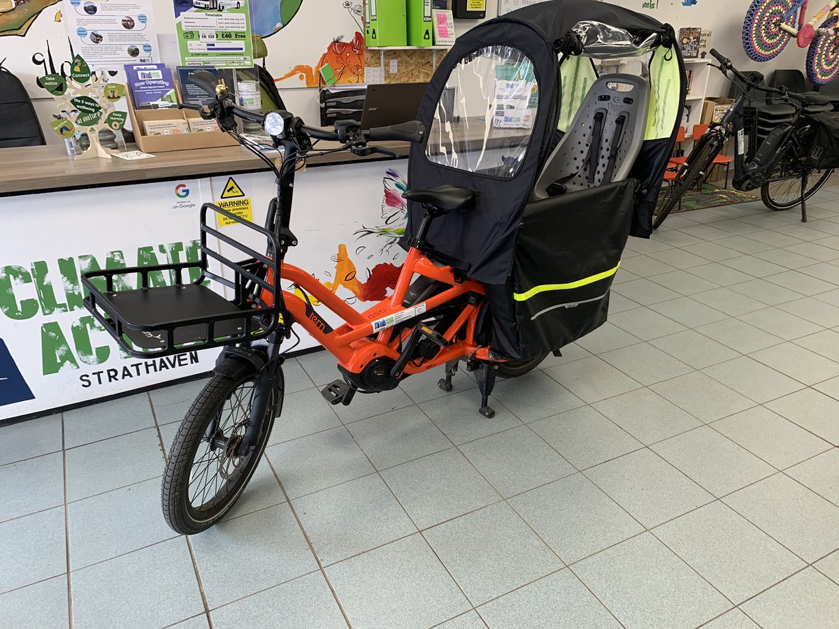 ⚡️Our Family eCargo bike is fully charged and available until Friday morning (23rd) 

With our June and July deal, get up to a week’s free hire with code FREEWEEK.
There’s never been a better time!

Go to castrathaven.org/e-bike-hire pop into our hub or call 01357 526231 to book