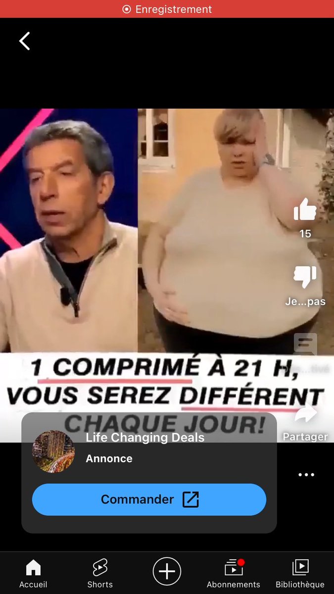 DRPC_'s tweet image. Je viens trouver le funnel le + scammy 

Ads avec une vidéo de Michel Cymes pour booster la crédibilité 

+ Advertorial avec le nom et logo d’un vrai site 

Évidemment c’est pour des compléments en perte de poids

100% illégal 

Génie du blackhat ou low IQ bientôt ruiné ?
