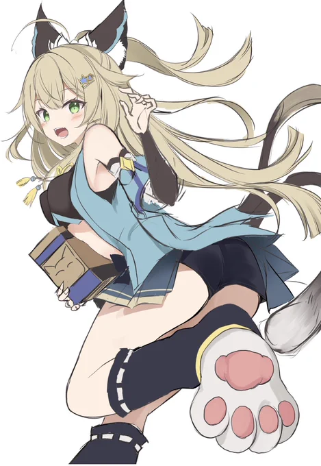 綺良々ラフ〜 #原神 #綺良々