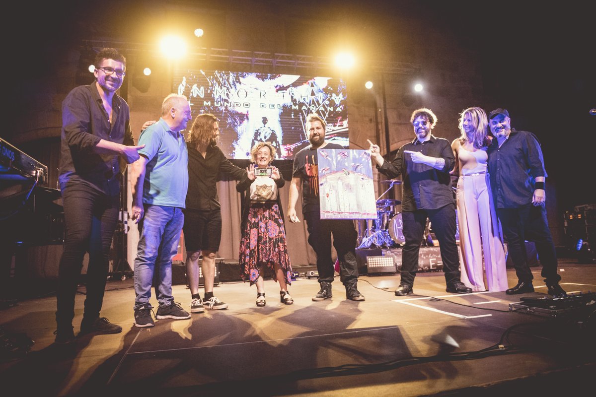 Casi 200 persones en un #Pseudomusical de Rock  Progressiu és una cosa bastant èpica i a la vegada inquietant. Alguna cosa tindrà l'espectacle “#InmorthIA” que agrada tant al públic i molta gent repeteix! <a href="/Pollenca_com/">Pollença</a> <a href="/sompollenca/">Som Pollença</a> <a href="/radiopollensa/">Ràdio Pollença</a> <a href="/culturamallorca/">CulturaMallorca</a> <a href="/manangelment/">Manangelment Musical</a>