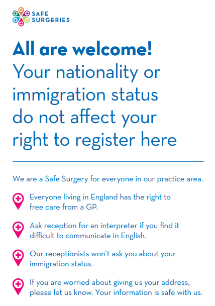 3. We’re working with @DOTW_UK and @CitizensUK to encourage GP practices to sign up to #SafeSurgeries. Over 200 GP practices across #SouthLondon have already made the commitment. Read more here: tinyurl.com/3pemusju #RefugeeWeek