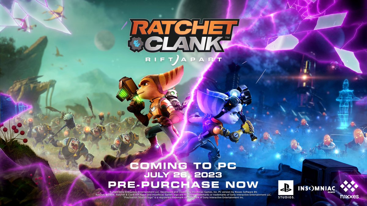 Genba Digital Ltd is thrilled to announce its support for the upcoming PC release of Ratchet &amp; Clank: Rift Apart. 

Genba Digital is facilitating the distribution of the game through its extensive network. 

Pre-orders are now available.

#PlayStation #ratchetandclankriftapart