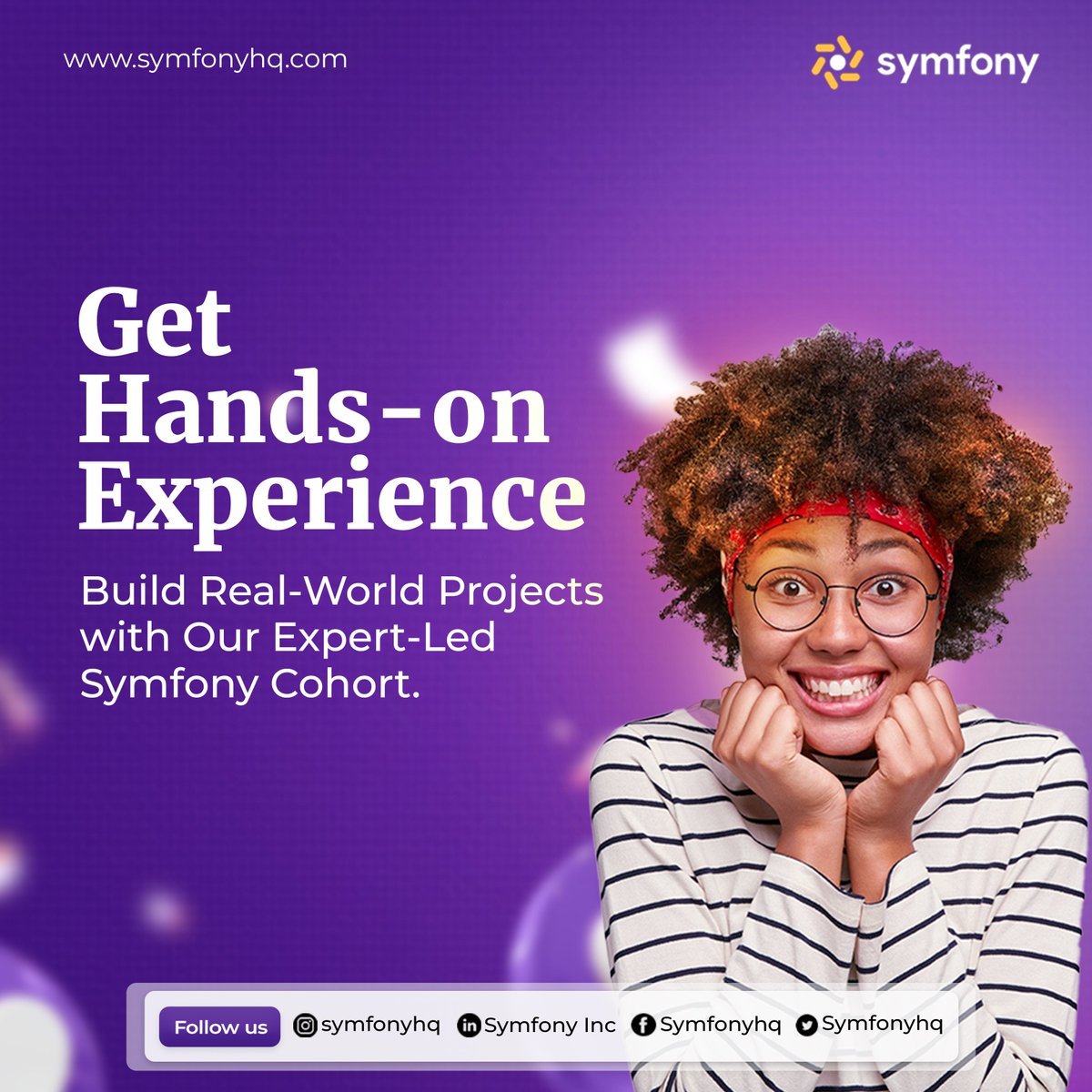 🚀 Exciting news! Our expert-led Symfony Cohort is here! Get hands-on experience building real-world projects in #ProductManagement, #ScrumMaster, and #QAEngineering. Don't miss out! #SymfonyCohort #TechSkills