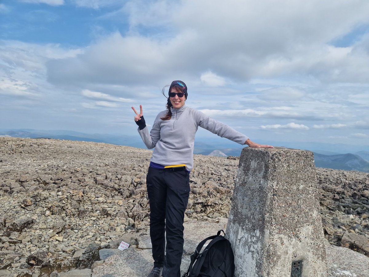 I can't express, how proud I am right now. We climbed Ben Nevis yesterday. My body is in lots of pain, but I did it. 💪 One peak left from the 3 peak challenge! #bennevis