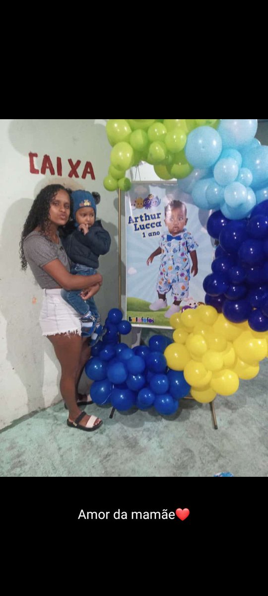 cacheada_rhay's tweet photo. Estava tudo liindo Parabens meu amor adorei a festa🎂🥳😍 https://t.co/kyHcz9Za9l