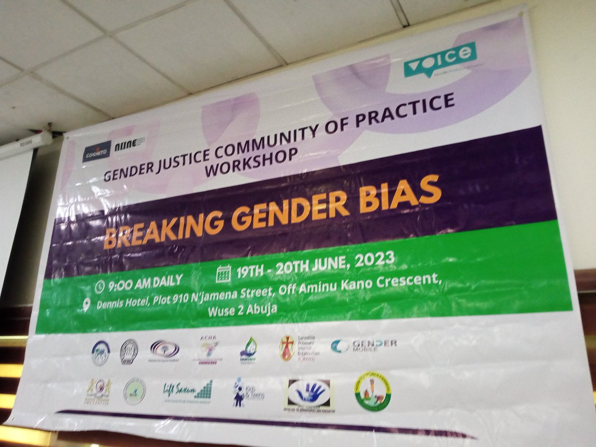 The highly anticipated "Breaking Gender Bias Workshop" has officially kicked off, igniting a wave of excitement within the Voice Gender Justice Community of Practice. 

#Voice #GenderJusticeCOP
#LinkingAndLearning  #CommunityOfPractice