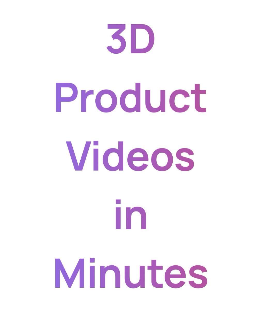 alfarooq_ok's tweet image. 3D Product Videos in Minutes - Day 3

#aifreetools #freeaitools #aitools #aiartgenerator