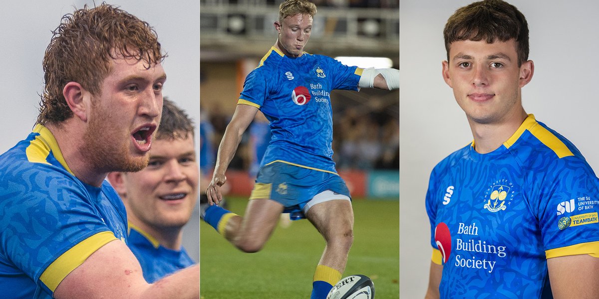 🏉 Good Luck to @UniofBath students Harvey Cuckson, Sam Harris and Louie Hennessey who will compete at the 2023 World Rugby U20 Championship this coming weekend in South Africa 🏉

Read More:
rugby.teambath.com/2023/06/16/wor…

#Rugby #WorldRugbyU20s #UniofBath