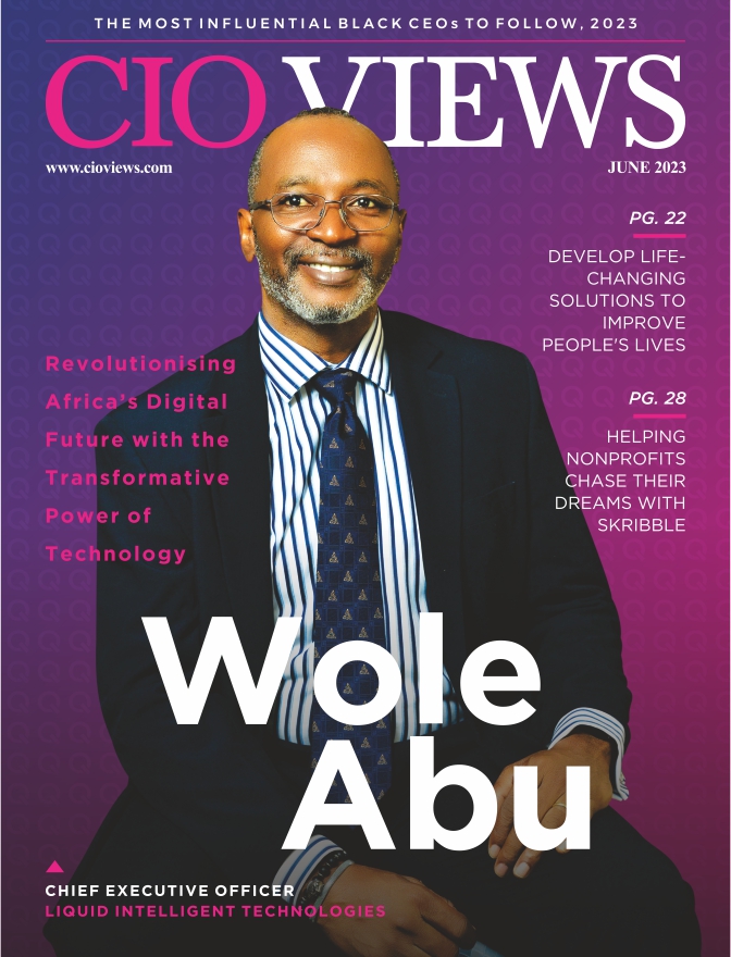 LiquidInTechNG's tweet image. Wole Abu, CEO of @LiquidInTechNG graces the Cover page of CIOVIEWS Magazine as he is recognised as one of the Most Influential CEOs to Follow in 2023 

Click below for the Cover story

cioviews.com/wole-abu-revol…

#WeAreLiquid #LiquidNigeria #LiquidIntelligentTechnologies