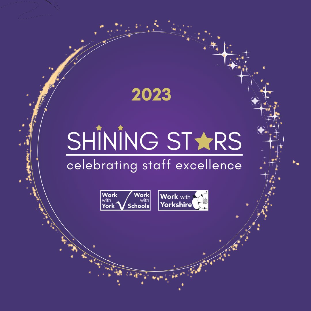 SHINING STARS 2023 ⭐

Next month, we're hosting our first Shining Stars staff awards event since the pandemic.

We're so excited to celebrate our candidates' hard work and successes together so remember to make your nominations by 23rd June!

#staffrecognition #staffappreciation