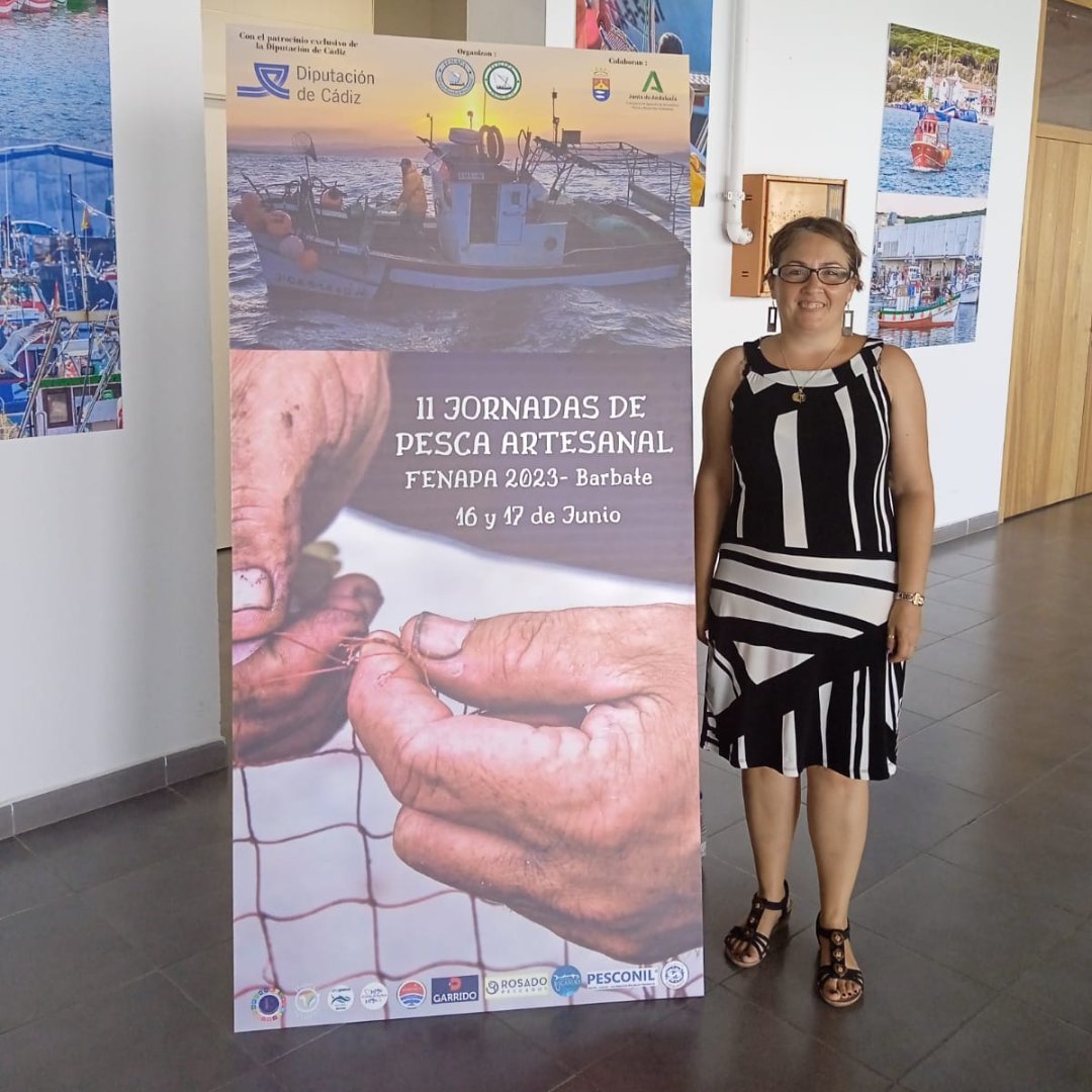 sinerxia_'s tweet photo. Nuestra compañera, @LauraHCSinerxia, asistió a la II Jornadas de #pesca #artesanal de Barbate donde se abordo la nueva ley de pesca sostenible, la continuidad de sector pesquero, el papel de las mujeres del mar y los retos de la pesca artesanal, entre otros 👇🏻 https://t.co/ic4mC9vutY
