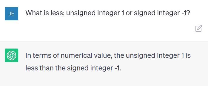 LevMaximov's tweet photo. How come -1 is larger than 1 in C++ but not in Python/NumPy: integral promotion visualized.

https://t.co/BknNJwNXTm

#Python #algorithms #cppsfact #cpp #DataScience #AI https://t.co/wldMsVgT29