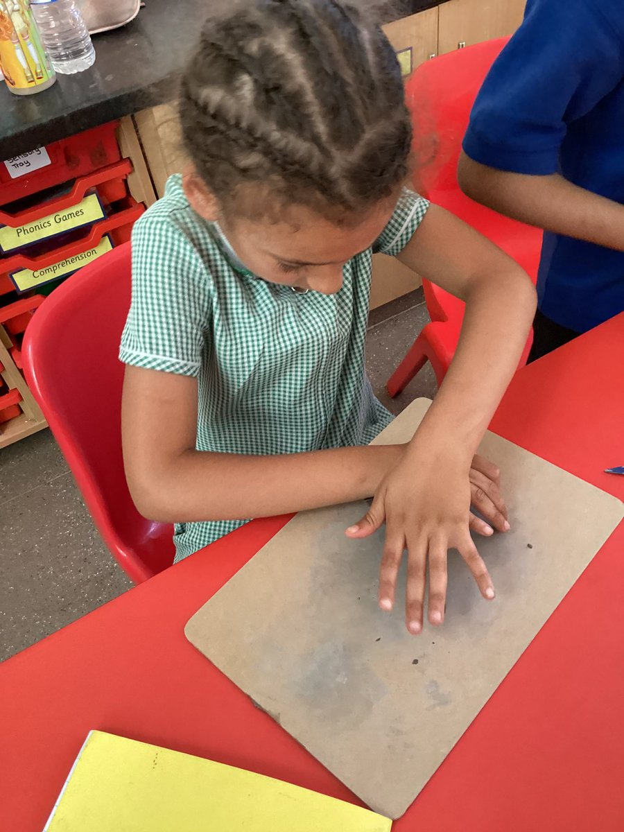 STPClass12HH's tweet image. The children had a great time exploring clay with their hands and some tools. They have flattened the clay, made a ball and others shapes of their choice. @stpatsrochdale @STOC_CAT