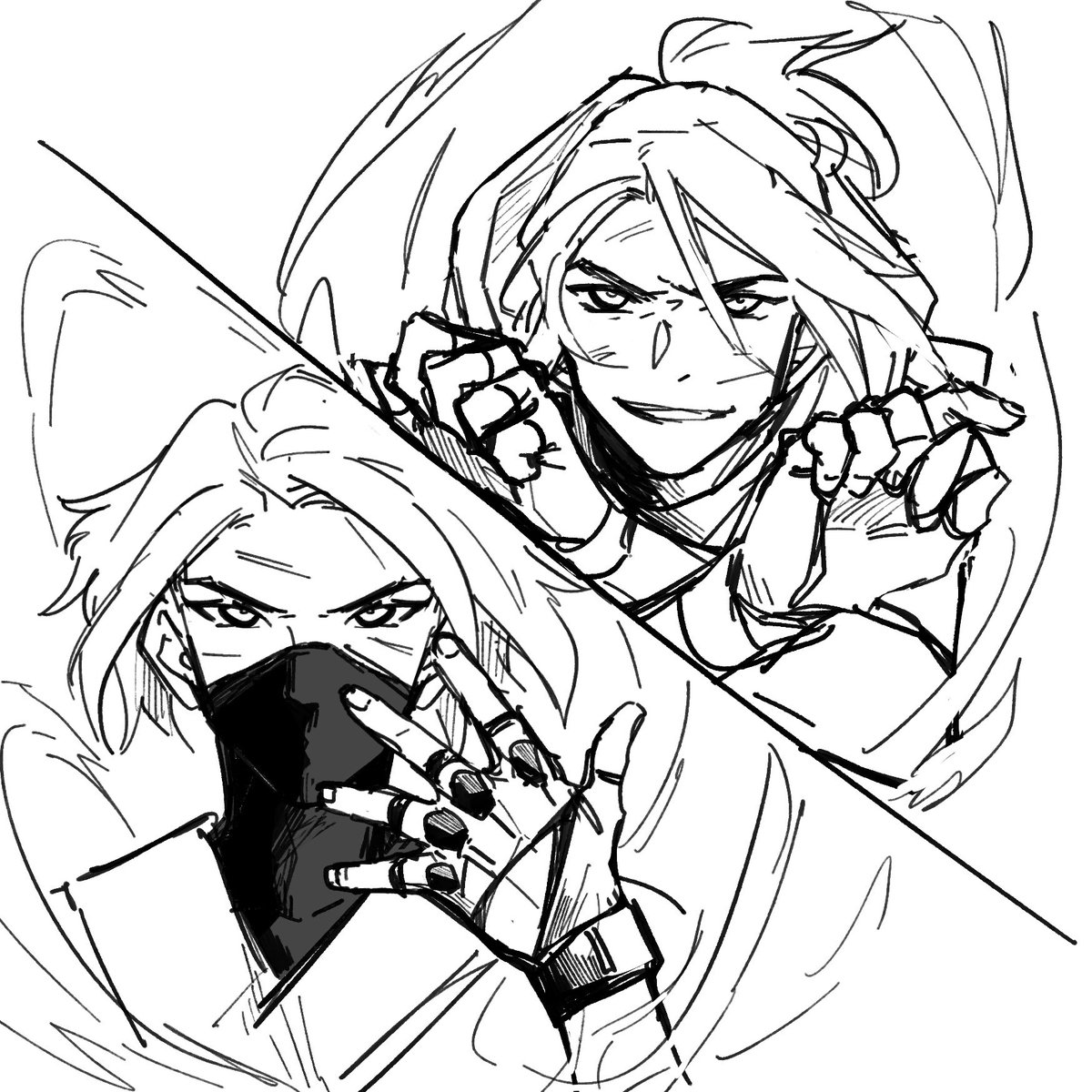 Early concept vs Currently concept agent

Random sketches (again) while waiting to see a doctor🥲 