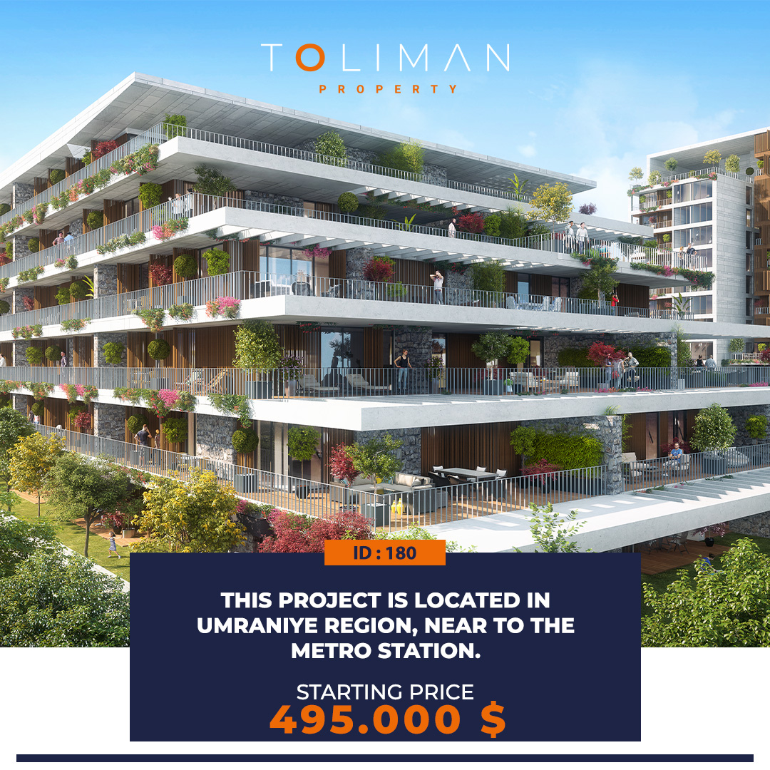 TolimanProperty's tweet photo. THIS PROJECT IS LOCATED IN UMRANIYE REGION, NEAR TO THE METRO STATION.
Starting Price: 495.000 $

#realestate #realestateinturkey #turkishcitizenship #tolimanproperty #realestateistanbul #realestateinvestment #turkey #luxuryproperty #luxuryrealestate #istanbulapartmentsforsale https://t.co/YckIuocA7Q