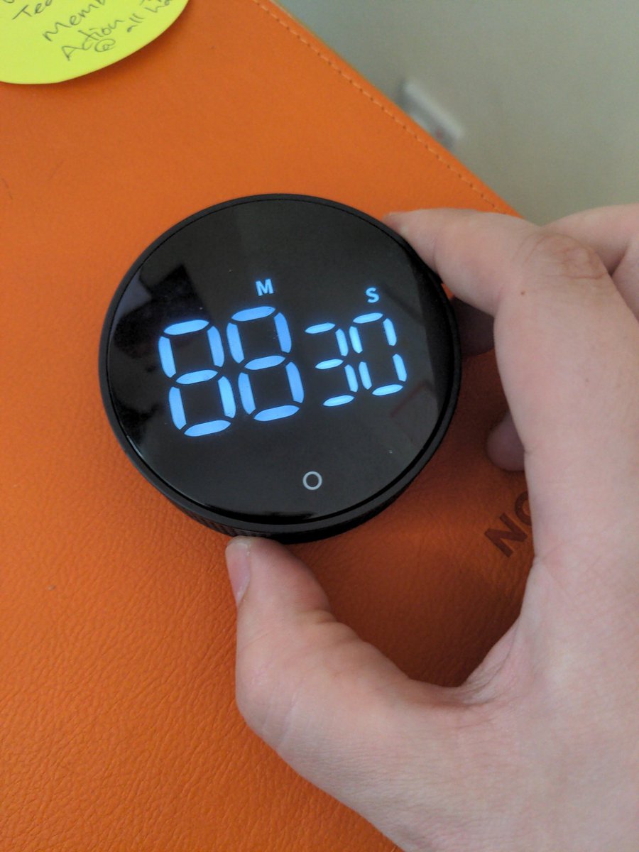 BlacksmithCoach's tweet photo. @Puzzledbyadream Something that works for me *occasionally* is to set a timer for an activity, I know I have a set start and end, I can get focused for that duration. https://t.co/ymjHpL2mXq