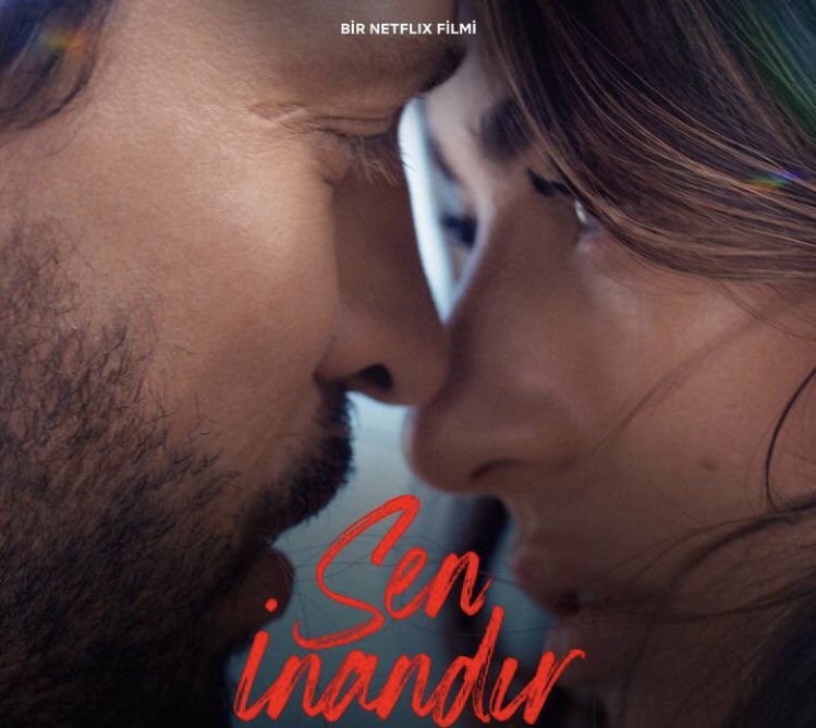 Ayça Ayşin Turan &amp; Ekin Koç'un başrolünü paylaştığı #Senİnandır filmi cuma günü Netflix’te…