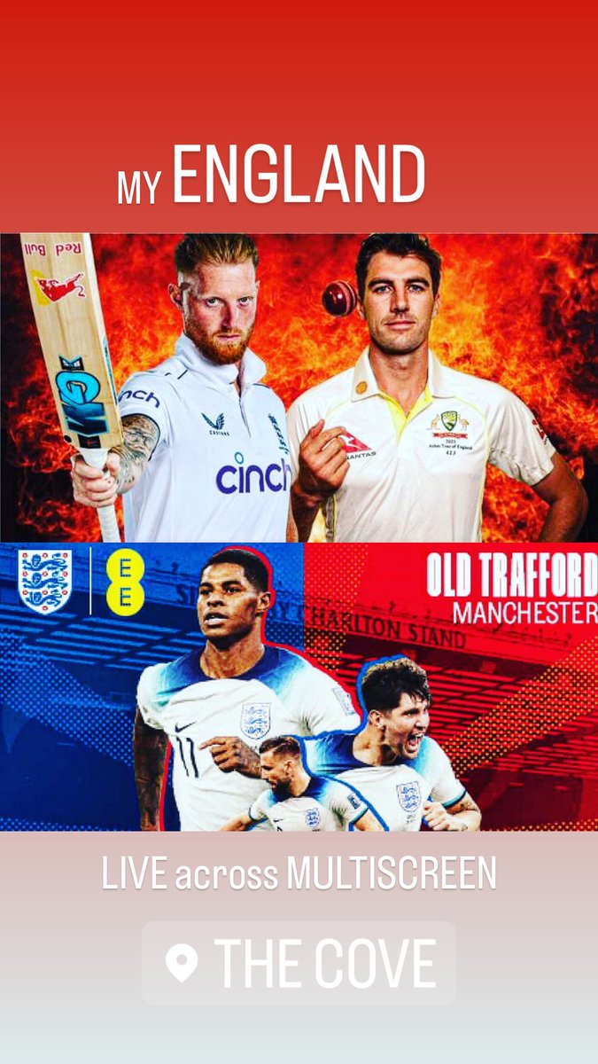 It may be a MONDAY but we have an England double to kick off this week….. Multiscreen, craft beers, pizza and more in the BAR #hopecove #salcombe #kingsbridge