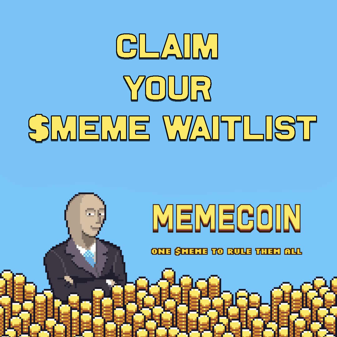 FCFS $meme Waitlist is now available for our community! 🙃

🔥 Claim your Waitlist here:

👉 linktr.ee/memecoln

#memeland $meme #meme