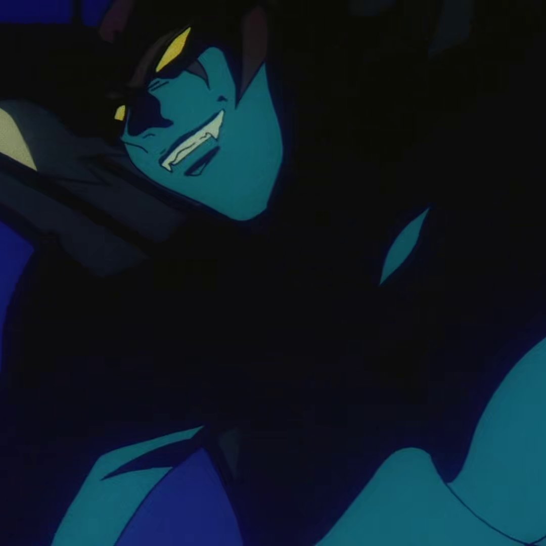 The beasts look on in frustration.
Why is it that she, who denies their way of evolution, is able to attain such surge of power?

It is her desire, her urge for competition that brings it to the forefront. Base instinct creatures have no deep desires to push them further.