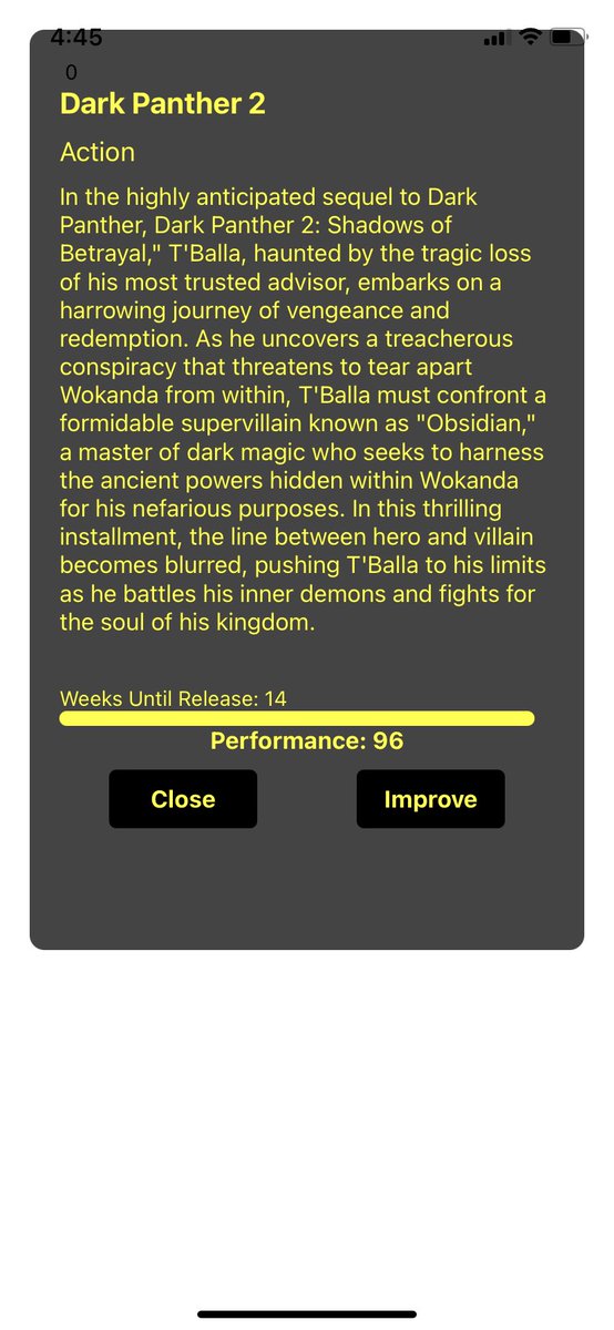 ActorLifeApp's tweet image. Introducing Blockbuster Films, Sequels, and Superhero Universes!  #ComingSoon #Lifesim #Actorsim #Simulation #MobileGame #Newfeature