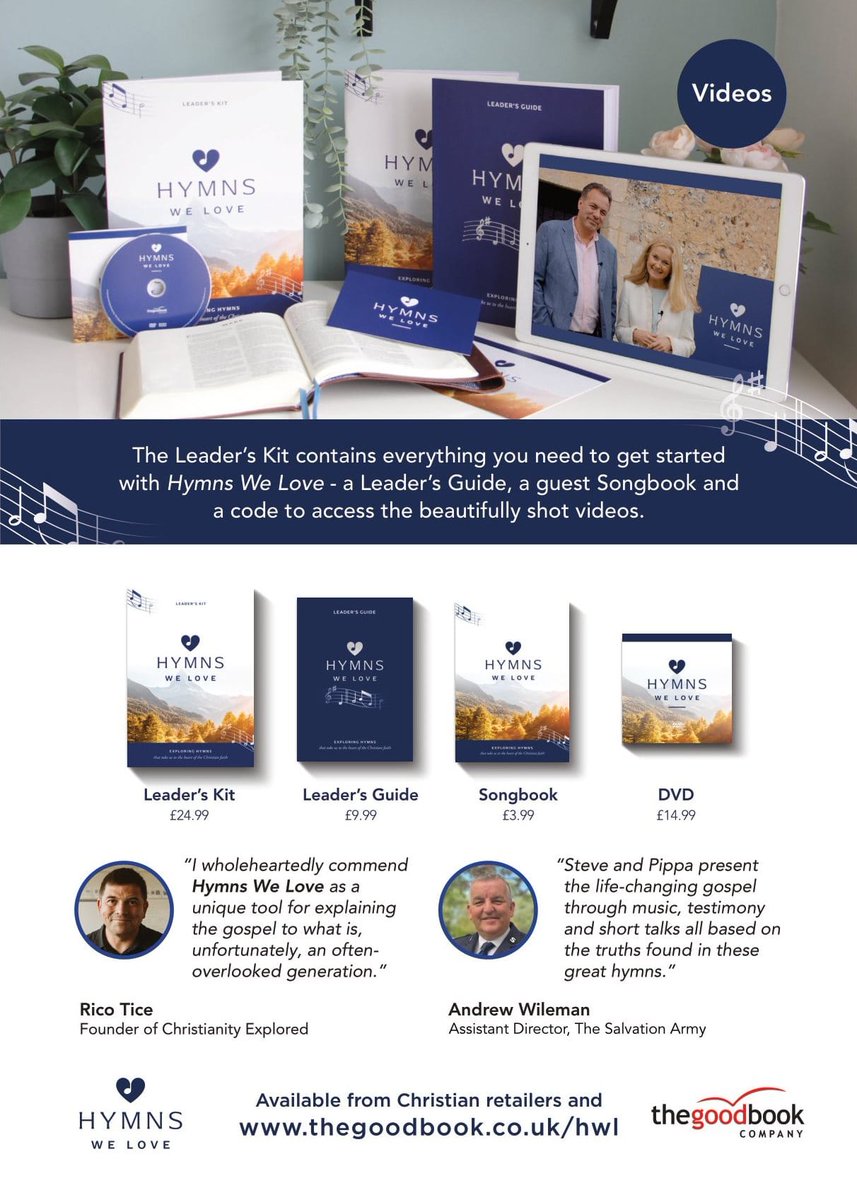 Have you got your copy of Hymns We Love yet?
Get yours today: thegoodbook.co.uk/series/hymns-w…