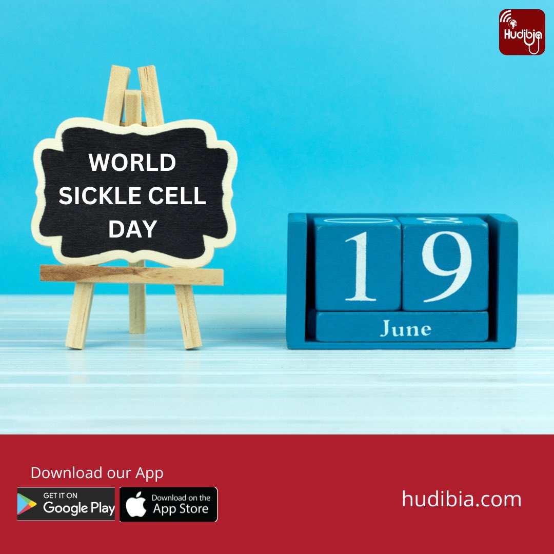Hudibiaapp's tweet photo. Sickle cell disease is a genetic blood disorder in which abnormal red blood cells take on a crescent or sickle shape and these irregularly shaped cells cause blockages in blood vessels resulting in various health problems.
Get more information on https://t.co/jtpNSfRTsB
#Hudibia https://t.co/G5kW03seD3