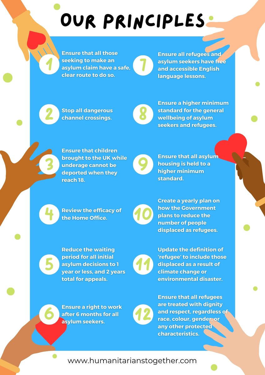 Tomorrow is World Refugee Day. We are proud of the contributions that refugees continue to make in the UK, and we know of the problems they continue to face. Check out our principles, and if you agree, sign our petition here: chng.it/Y9LjQTx8